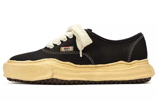 Кроссовки Maison MIHARA YASUHIRO Baker Interwoven Chunky Sneakers, черный