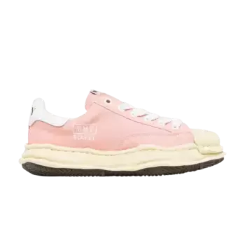 Кроссовки Maison Mihara Yasuhiro Blakey OG Sole Vintage Canvas Low Pink, розовый