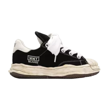 Кроссовки Maison Mihara Yasuhiro Blakey Puffer OG Sole Canvas Low 'Black', черный