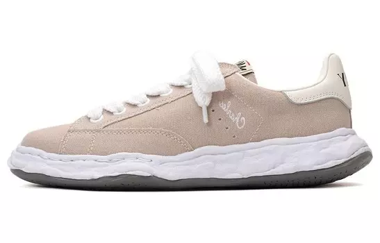 Кроссовки Maison MIHARA YASUHIRO Charles Touch-strap Sneakers, белый