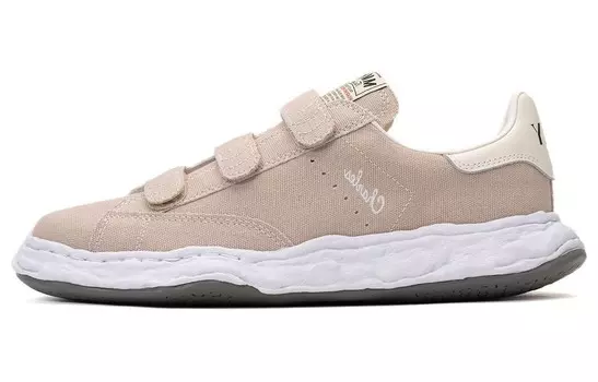 Кроссовки Maison MIHARA YASUHIRO Charles Touch-strap Sneakers, белый