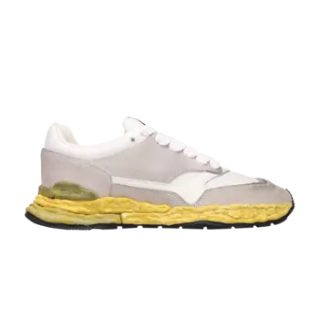 Кроссовки Maison Mihara Yasuhiro George OG Sole Mixed Material Low 'White Yellow', белый