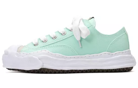 Кроссовки Maison MIHARA YASUHIRO Hank OG Sole Canvas Low Navy, фиолетовый