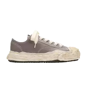 Кроссовки Maison Mihara Yasuhiro Hank OG Sole Silicon Coating Canvas Low Grey, серый