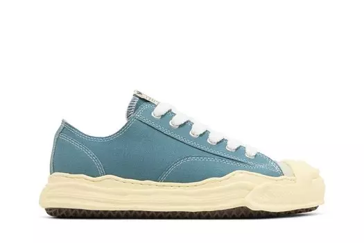 Кроссовки Maison Mihara Yasuhiro Hank Vintage Sole Canvas Low Blue, синий