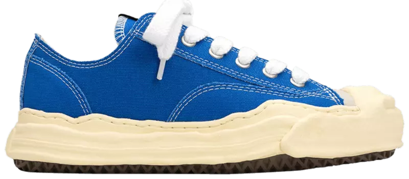 Кроссовки Maison Mihara Yasuhiro Hank Vintage Sole Canvas Low 'Classic Blue', синий