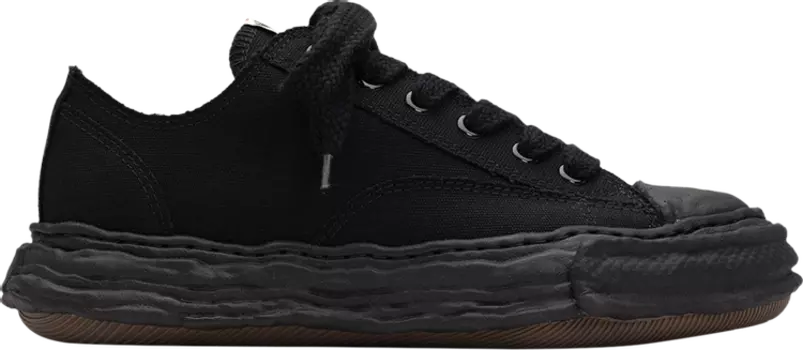 Кроссовки Maison Mihara Yasuhiro Peterson 23 OG Sole Canvas Low 'Black', черный