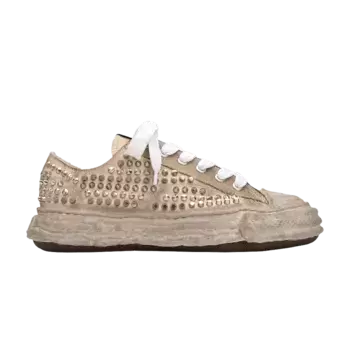 Кроссовки Maison Mihara Yasuhiro Peterson 23 OG Sole Studded Canvas Low White, кремовый