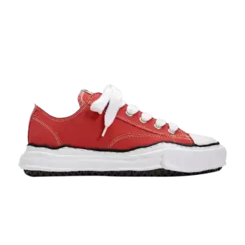 Кроссовки Maison Mihara Yasuhiro Peterson OG Sole Canvas Low Red, красный