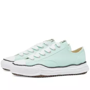 Кроссовки Maison Mihara Yasuhiro Peterson Original Sole Canvas Low Sne, светло-синий