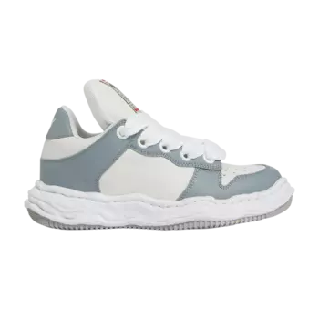Кроссовки Maison Mihara Yasuhiro Wayne Low 'Leather Puffer - Grey White', серый