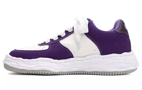 Кроссовки Maison MIHARA YASUHIRO Wayne Low-top Sneakers, черный/белый