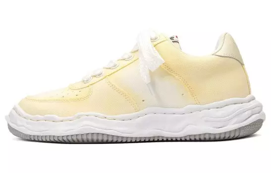 Кроссовки Maison MIHARA YASUHIRO Wayne Original Sole Chunky Sneakers, желтый