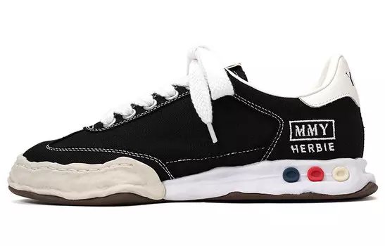 Кроссовки Maison на шнуровке с принтом логотипа Mihara Yasuhiro