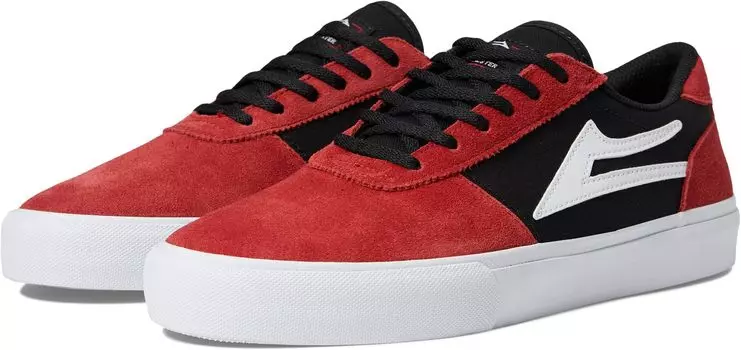 Кроссовки Manchester Lakai, цвет Red/Black Suede