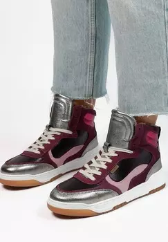 Кроссовки Manfield, серебристого цвета