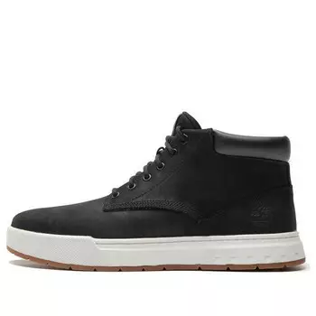 Кроссовки maple grove leather chukka boot 'black nubuck' Timberland, черный