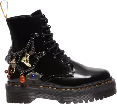 Кроссовки Marc Jacobs x Wmns Jadon Smooth Leather Platform Boot 'Black', черный