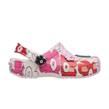 Кроссовки Marimekko x Classic Clog Kids 'Unikko Print', разноцветный