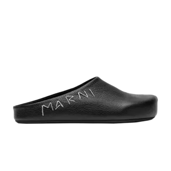 Кроссовки Marni Fussbett Sabot, черный
