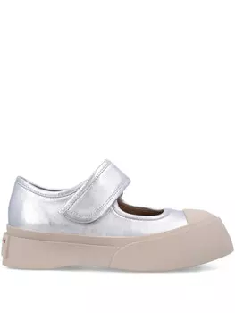 Кроссовки Marni Pablo, серебристый