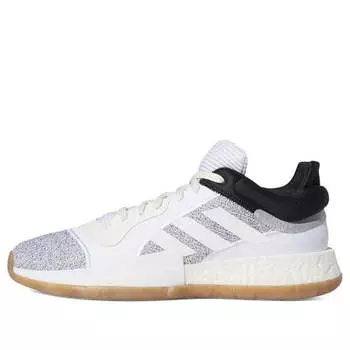 Кроссовки marquee boost low 'white gum' Adidas, мультиколор