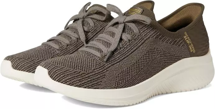 Кроссовки Martha Stewart - Ultra Flex 3.0 - Day Light Hands Free Slip-Ins SKECHERS, цвет Olive
