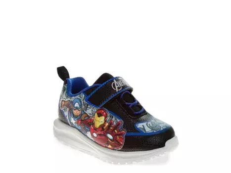 Кроссовки Marvel Avengers Light-Up Sneaker Disney, черный/мультиколор