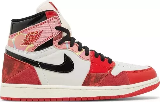 Кроссовки Marvel x Air Jordan 1 'Spider-Man: Across the Spider-Verse' Next Chapter, красный/черный/белый