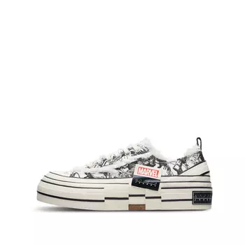Кроссовки Marvel X Canvas унисекс с низким верхом белого цвета Xvessel