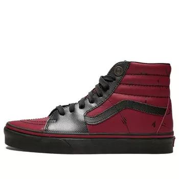 Кроссовки marvel x sk8-hi 'deadpool' Vans, черный