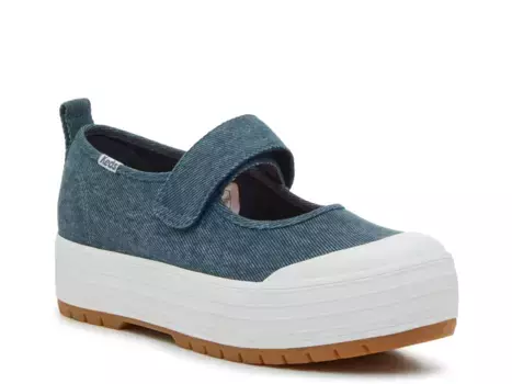 Кроссовки Mary Jane Sneaker Keds, цвет denim
