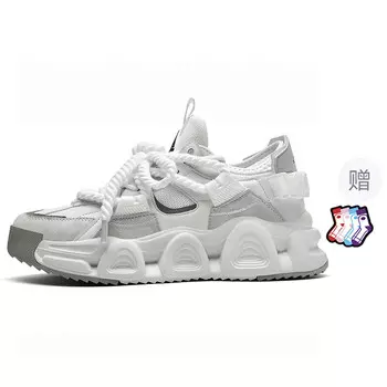 Кроссовки masongarments Windstorm Collection Chunky Sneakers Unisex Low-top, белый