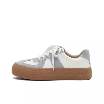 Кроссовки MASOOMAKE Skateboarding Shoes Women's Low-top, цвет Coffee