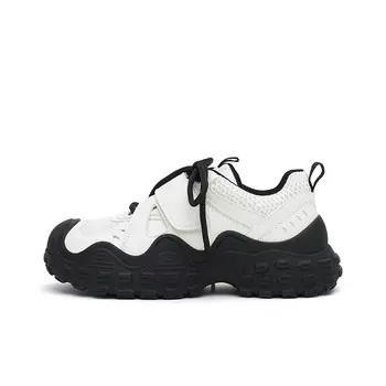 Кроссовки MASOOMAKE Ugly Cute Design Series Chunky Sneakers Women's Low-top, черный