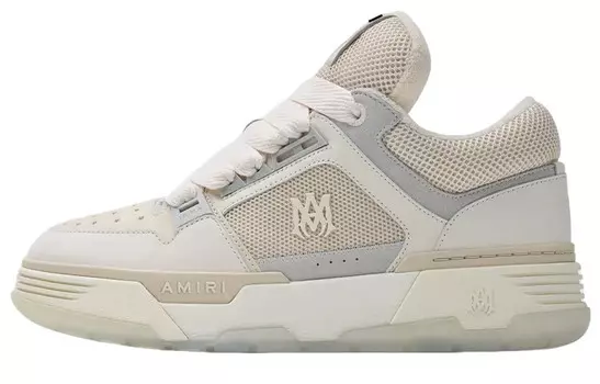 Кроссовки массивные Amiri MA-1 со вставками, белый / серый