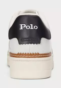 Кроссовки MASTERS COURT NUBUCK & LEATHER SNEAKER UNISEX Polo Ralph Lauren, молочный