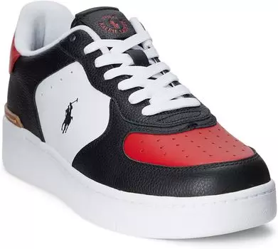 Кроссовки Masters Court Polo Ralph Lauren, цвет Black/White/Red