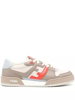 Кроссовки Match FENDI, бежевый