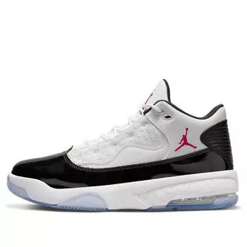 Кроссовки max aura 2 'white black gym red' Air Jordan, белый
