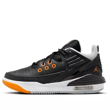 Кроссовки max aura 5 'black wolf grey magma orange' Air Jordan, черный
