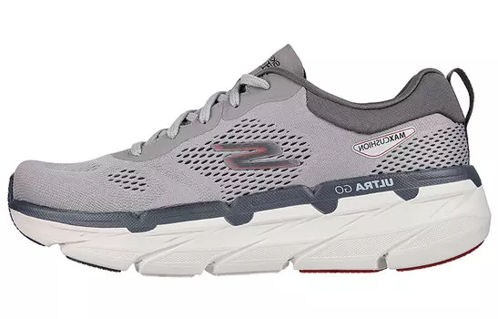 Кроссовки Max Cushioning для тренировок для мужчин с низким верхом, серые Skechers
