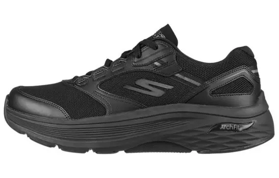 Кроссовки Max Cushioning для тренировок, мужские, низкие, черные Skechers