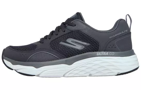 Кроссовки Max Cushioning для тренировок, мужские, низкие, черные Skechers