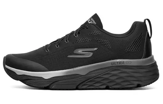 Кроссовки Max Cushioning для тренировок, мужские, низкие, черные Skechers