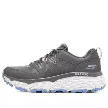 Кроссовки max cushioning 'grey' Skechers, серый