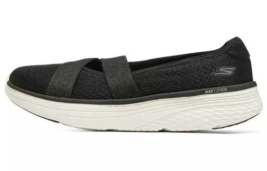 Кроссовки Max Cushioning Lifestyle женские с низким верхом, черные Skechers