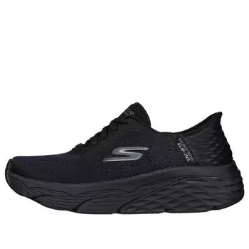 Кроссовки max cushioning mystic passion 'triple black' Skechers, черный