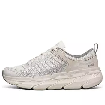 Кроссовки max cushioning premier 'cream white grey' Skechers, белый