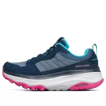 Кроссовки max cushioning trail 'grey blue pink' Skechers, серый